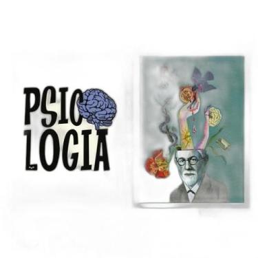 Imagem de Kit 2 Quadros Psicologia Freud 33X24Cm - Quadros On-Line