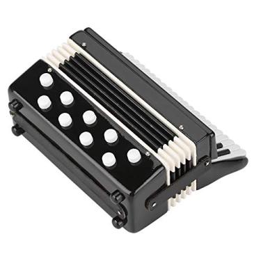 Imagem de Acordeão, Acordeon Mini Ornamentos Musicais Modelo de Acordeão Modelo de Acordeão Decoração de Artesanato Musical de Acordeão
