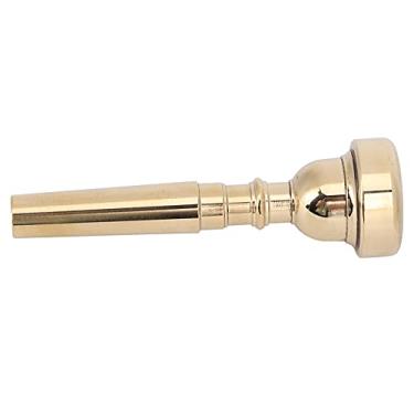 Imagem de Bocal de Trompete Stylish B Professional Horn Musical Instrument Acessoriesgold3c Trompete BocalpiecemouthpieceB Porta (Ouro 3c) (Ouro 5c)