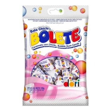 Imagem de Kit c/ 2 Bala Chicle Bolete Tutti Frutti Dori 100g bubble