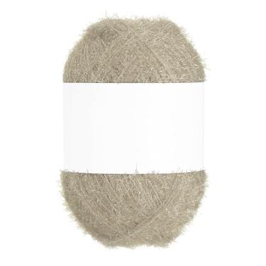 Imagem de PATIKIL Fio Scrubbie de 218 metros, fio de poliéster brilhante Scrubbie fio de coração vermelho brilhante vidro para panos de prato crochê, tricô, artesanato, artesanato, tapete, suéter, cachecol