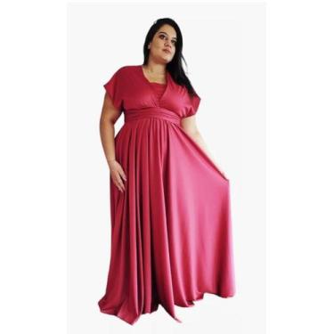 Imagem de Vestido Longo Multiformas Plus Size G1 ao G4 Casamento/Madrinha/Festa 