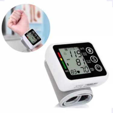 Imagem de Aparelho Pressão Esfigmomanômetro Elétrico Digital Pulso  - Home Goods