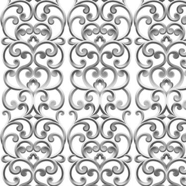 Imagem de Papel Parede Cinza Metalizado Auto Colante Lavavel Sala