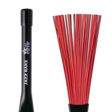Imagem de Vic Firth Ancinho de jazz – plástico vermelho