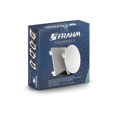 Imagem de Caixa de Som Arandela Frahm Quadrada 6CX5Q Aluminio 4ohms