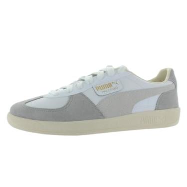 Imagem de PUMA Tênis masculino Palermo, Puma Branco/cinza claro claro-branco, 45