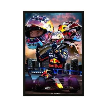Imagem de Max Verstappen F1 Vencedor Do Grande Prêmio Do Brasil Poster Art Print