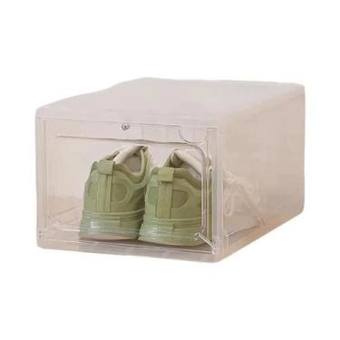 Imagem de Caixa De Sapatos De Plástico Rígido Magnético Transparente Para Armaze