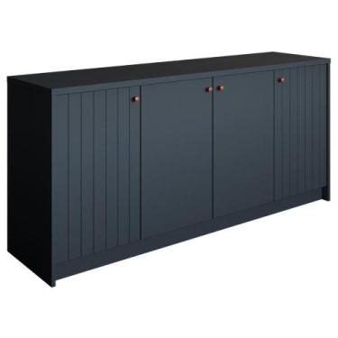 Imagem de Buffet Para Sala De Jantar 4 Portas Mdf 3 Prateleiras Lia Cimol - CIMO