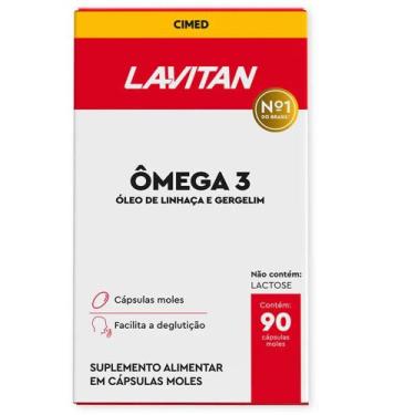 Imagem de Lavitan Ômega 3 com Linhaça e Gergelim 90 cps - CIMED