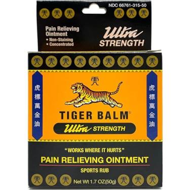 Imagem de Tiger Balm Pomada para alívio da dor Sport Rub, ultra resistência, 50 ml