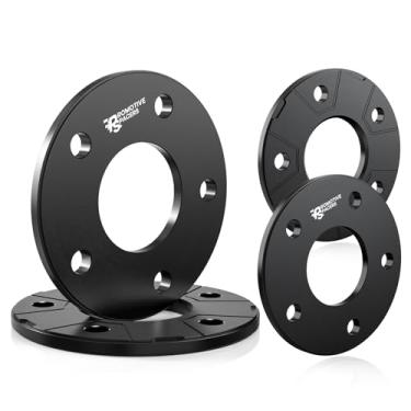 Imagem de Espaçadores de roda 5 x 4,75 10 mm - 5 terminais usinados CNC forjados 5x120 espaçadores de roda centralizados com furo de cubo de 64,1 mm apto para Honda Civic Tipo R/Acura ZDX TL - Design sem lábio