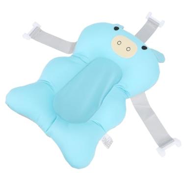 Imagem de Generic Almofada de Banho de Pia de bebê, Suporte Macio de Suporte Estável na Banheira Banheira Ajuste para Bebês (Azul)