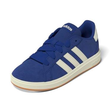 Imagem de adidas Tênis infantil Originals Grand Court 00s, Azul semi lúcido/branco fora/chiclete, 21