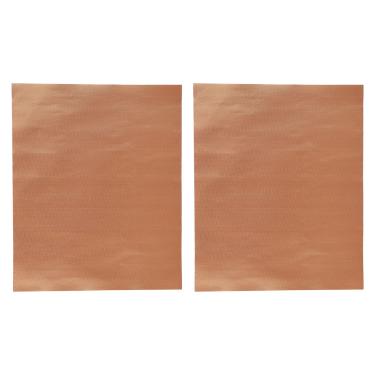 Imagem de Cffuvros 2 Mat de Grelha, 40X33cm Non Stick, Tat de Churrasqueira Imune a Calor, Tapetes de Ptfe para Fogão a Gás e Forno Elétrico, para Fazer Frango, Asa de Frango, Costelas