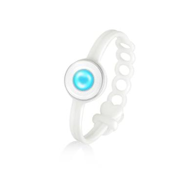 Imagem de Pulseira individual totwoo para casais em relacionamento à distância, joias inteligentes para ele e ela, sensível ao toque, Single Bracelet, Silicone, Pedra preciosa de zircônia