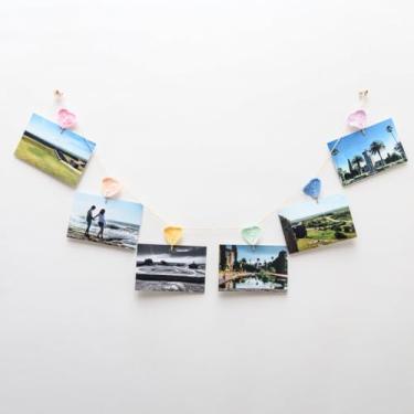 Imagem de Varal de corações para fotos