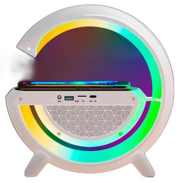 Imagem de Smart Station Luminária Caixa De Som Carregamento Sem Fio Bt - Bellato