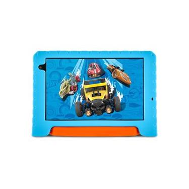 Imagem de Tablet Infantil Hot Wheels Wi-Fi 6GB RAM 64GB Tela 8 Pol. Android 13 Octa-Core Multi - NB435 NB435