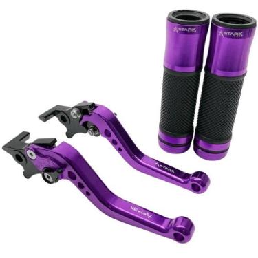 Imagem de Kit Manete Manopla Esportivo Dafra Citycom 300 Citycom300 - Stark Race