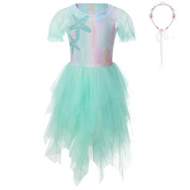 Imagem de Vestido de formatura tutu de malha de lantejoulas rosa para concurso de casamento, Páscoa, aniversário, Natal, chá de tule, vestido brilhante, Ssq-407, 9-10 Anos