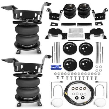 Imagem de MILLISEC Kit de suspensão traseira compatível com Chevrolet Silverado 2020-2025 e GMC Sierra 2500HD/3500HD 4WD Molas pneumáticas traseiras de carro LoadLifter 7500 Ultimate Plus OE substitui # 57541
