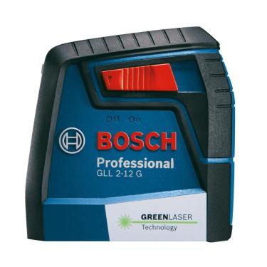 Imagem de Nível Laser Verde Bosch GLL 2-12 G Alcance 12m Com Suporte