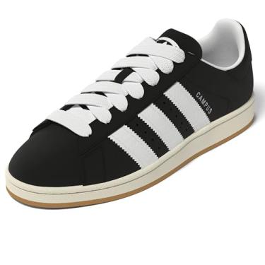 Imagem de adidas Campus 00s Tênis masculino, Core Black/Cloud White/Off White, 39