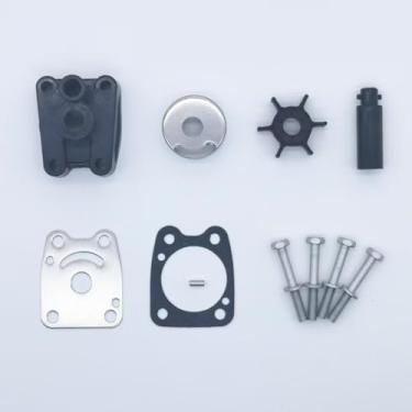 Imagem de YBATUWU Kit de reparo do impulsor da bomba de água 6E0-W0078 para motor de popa 4 5 HP 6E0-W0078-02-00 6E0-W0078-01-00 6E0-W0078-00-00 6E0-W0078-A3-00 4HP 5HP 2/4 tempos