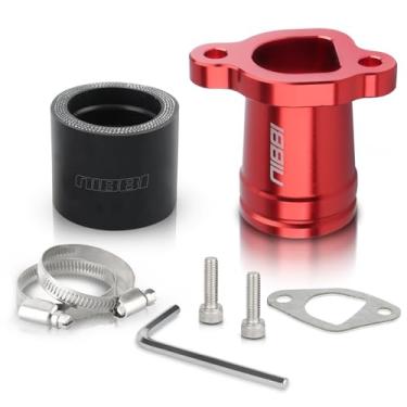 Imagem de NIBBI Coletor de admissão Predator 212, 212 Predator Performance Part Intake Pipe Inlet Manifold para Mini Bike Motor GX160 GX200 225RS (vermelho)