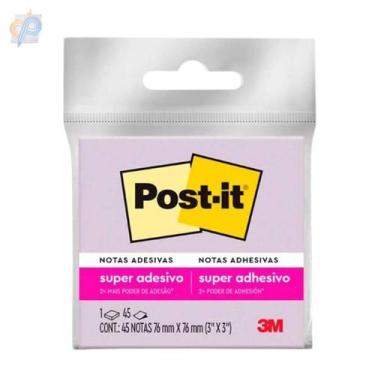 Imagem de Post-It 76x76 45 Folhas - 3M, Roxo