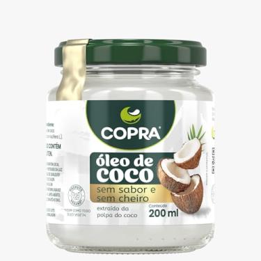 Imagem de Copra Óleo de Coco sem Sabor, 200 Ml, Copra