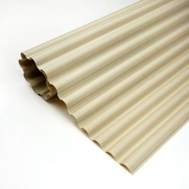 Imagem de Painel Ripado Versátil Redondo 2,70m x 1,10m larg. - Talatto Painéis, 