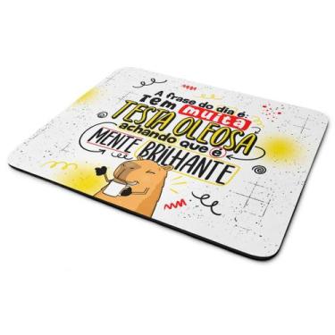 Imagem de Mouse pad Divertido Capivaras - A frase do dia - JPS INFO