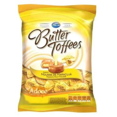 Imagem de Bala Butter Toffees Arcor, 500g, MARACUJÁ