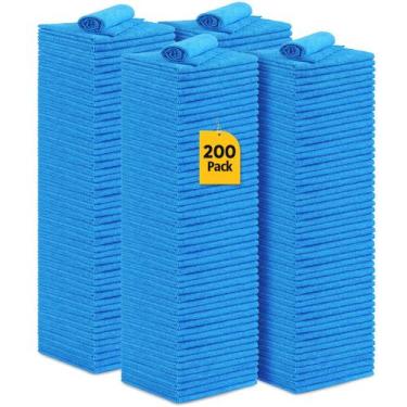 Imagem de Pano de limpeza UNIMADE Shop Towel, pacote com 200 unidades de microfi