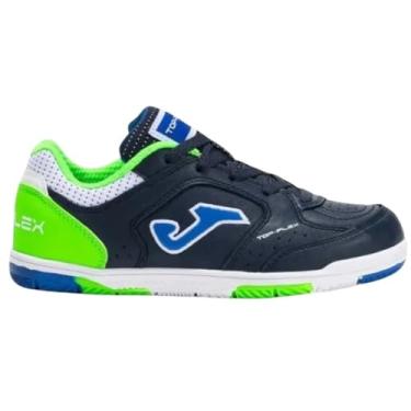 Imagem de Chueteira de Futsal Joma Top Flex Jr Marinho e Verde 35