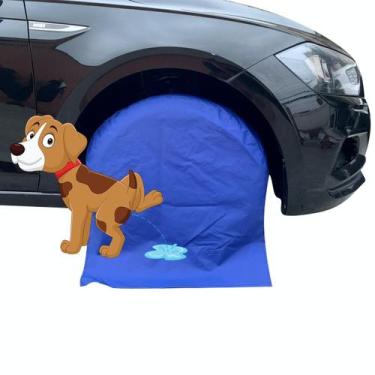 Imagem de Jogo Capa Protetora Roda Pneu Anti Xixi Cachorro Aro 17 e 18 - COMIX