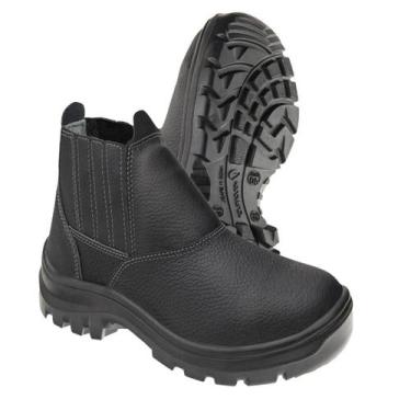 Imagem de Botina segurança ocupacional epi vulcaflex modelo10vb48a bico de aço c