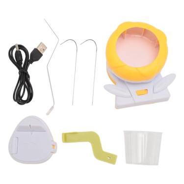 Imagem de Máquina elétrica Máquina de contas automáticas Spinner de contas Diy Ferramenta de cordas para colar de pulseira Jóias Fazendo entusiastas criativas de artesanato em aço (Amarelo)