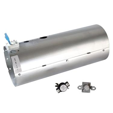 Imagem de Elemento de aquecimento da secadora 137114000 e termostato de limite alto 3204267 e fusível térmico 137032600 compatível com Frigidaire Crosley Electrolux substitui 5304535760 73204267 7137032600