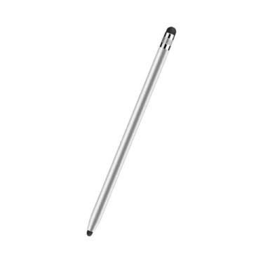 Imagem de Caneta Stylus Capacitiva Universal De Silicone Duplo Para iPad, Smartp