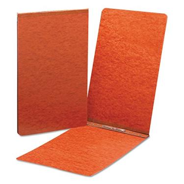 Imagem de Smead Capa de fichário PressGuard, garra de metal com compressor, fecho superior, capacidade de 350 folhas/7,6 cm, 28 x 43 cm, vermelha, 10 por caixa (81778)