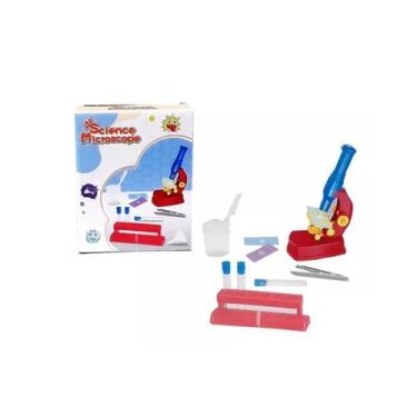 Imagem de Microscópio de brinquedo Juego de Microscopio com acessórios para cria
