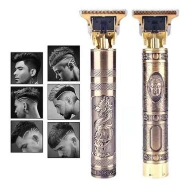 Imagem de Máquina de cortar cabelo elétrica, barbeador, barba moderna, sobrancel
