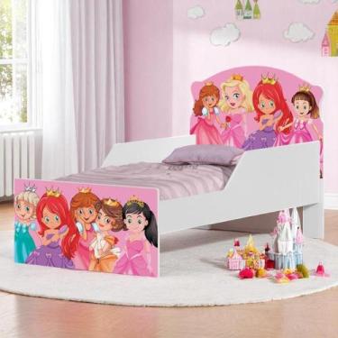 Imagem de Cama Infantil Tick Princesas Com Colchão - CASA H