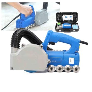 Imagem de CNAOHGHN Limpador De Juntas De Azulejos CerâMicos De 800 W/1200 W, AspiraçãO AutomáTica, 9000 Rpm, Com Capa Protetora Transparente E Polia Auxiliar Para Limpeza De VãOs