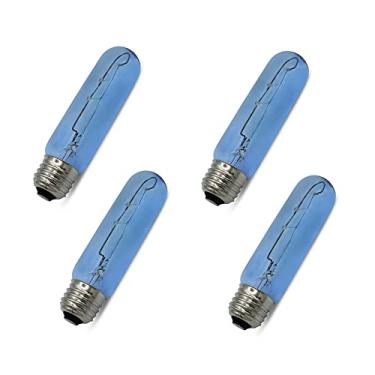 Imagem de lumenivo Lâmpada azul para geladeira de 15 watts para geladeira - Substituição Sub-Zero 7006999 Lâmpada de geladeira com freezer 15 W - Pacote com 4