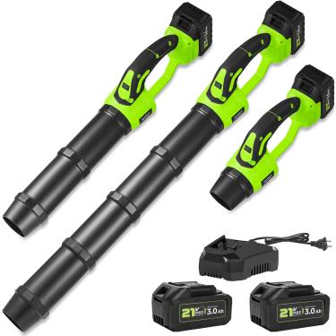 Imagem de Soprador de folhas sem fio mini soprador elétrico portátil 21V